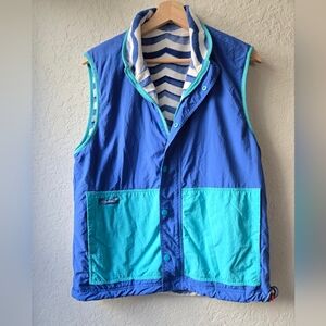 Chubbies Jacket Men's Vest Fleece Reversible size medium